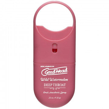 Goodhead - Deep Throat Spray to-Go - Wild Watermelon - .33 Oz.