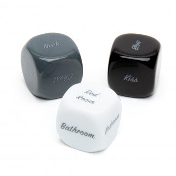 Fifty Shades of Grey Play Nice Kinky Dice for Couples